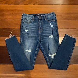 Hollister Super high rise skinny jeans